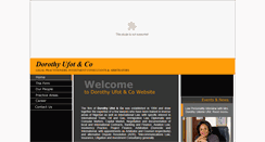 Desktop Screenshot of dorothyufotandco.com